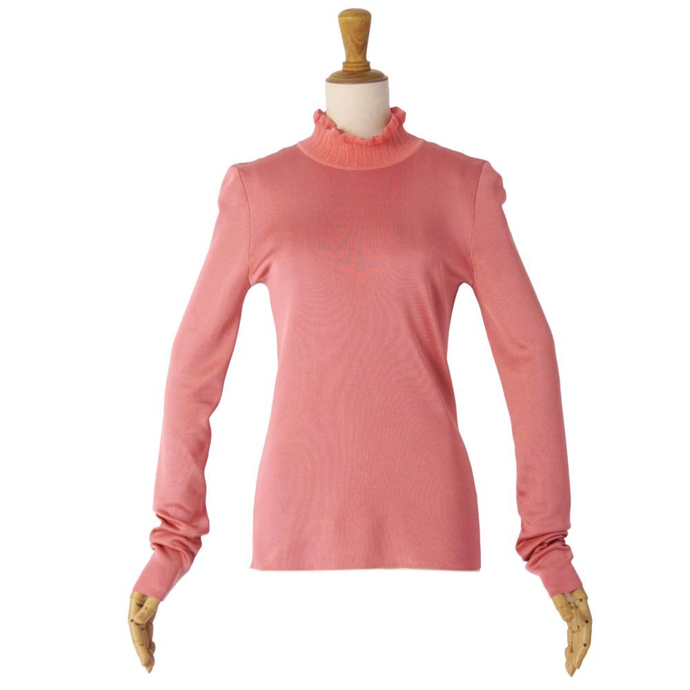 Hermes Knit High Neck Sweater Long Sleeve — view 3
