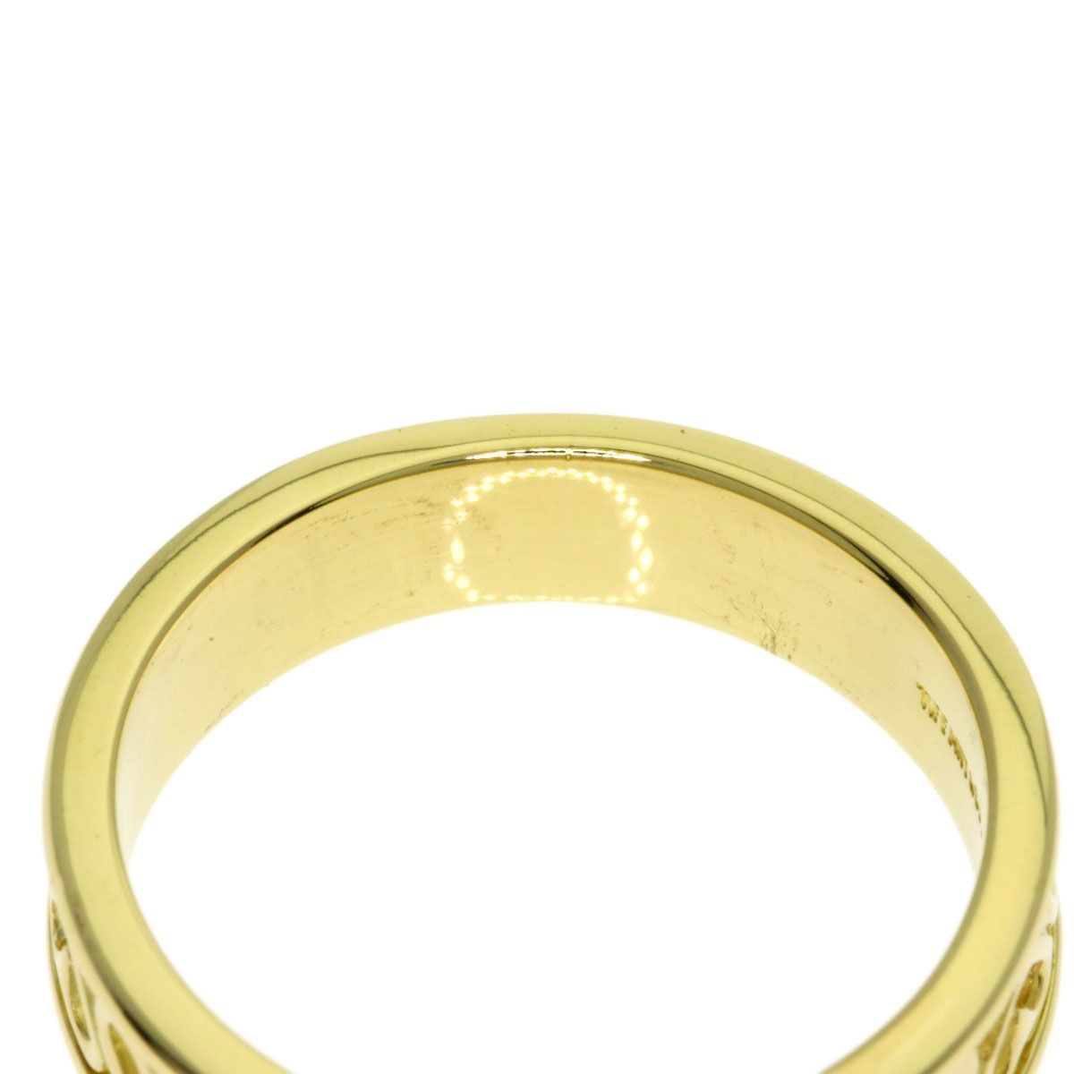 Tiffany & Co Cutout Heart Ring 18K Yellow Gold — view 7