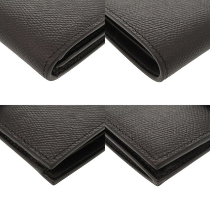 Celine Strap Wallet Leather Black Bifold — view 4