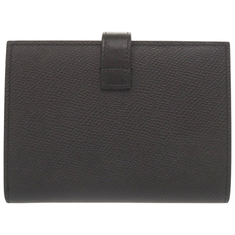 Celine Strap Wallet Leather Black Bifold — view 3