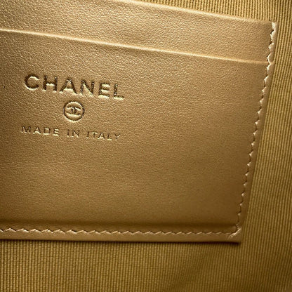 Chanel Belt Bag Quilted CC Logo Lambskin Coco Ball Black — view 6