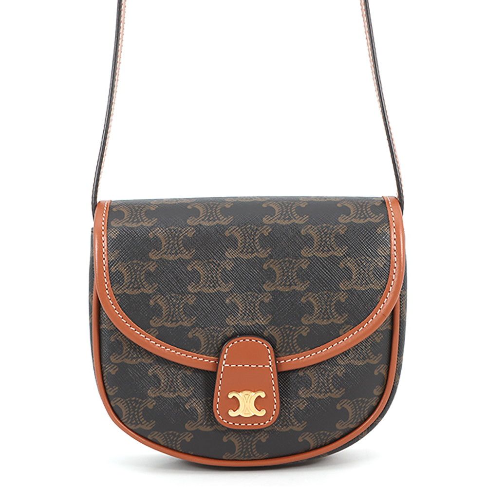 Celine Shoulder Bag Mini Besace Triomphe Pouch