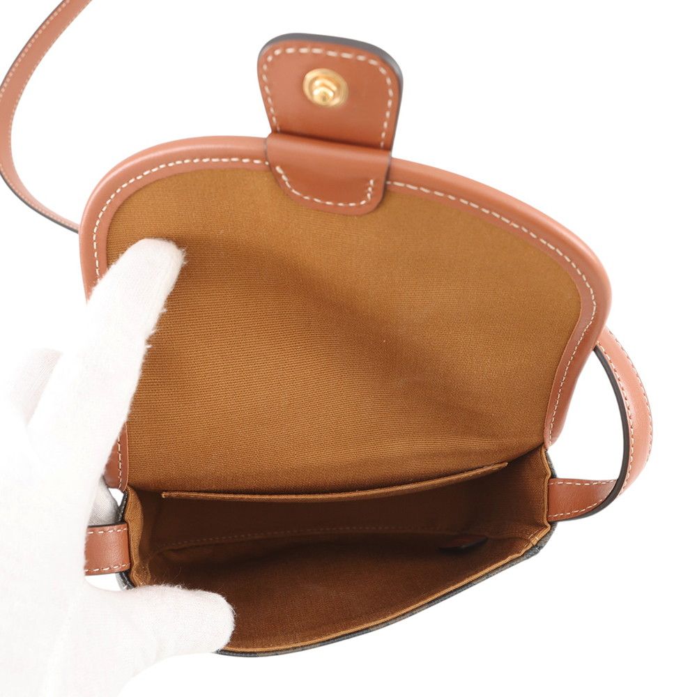 Celine Shoulder Bag Mini Besace Triomphe Pouch — view 5