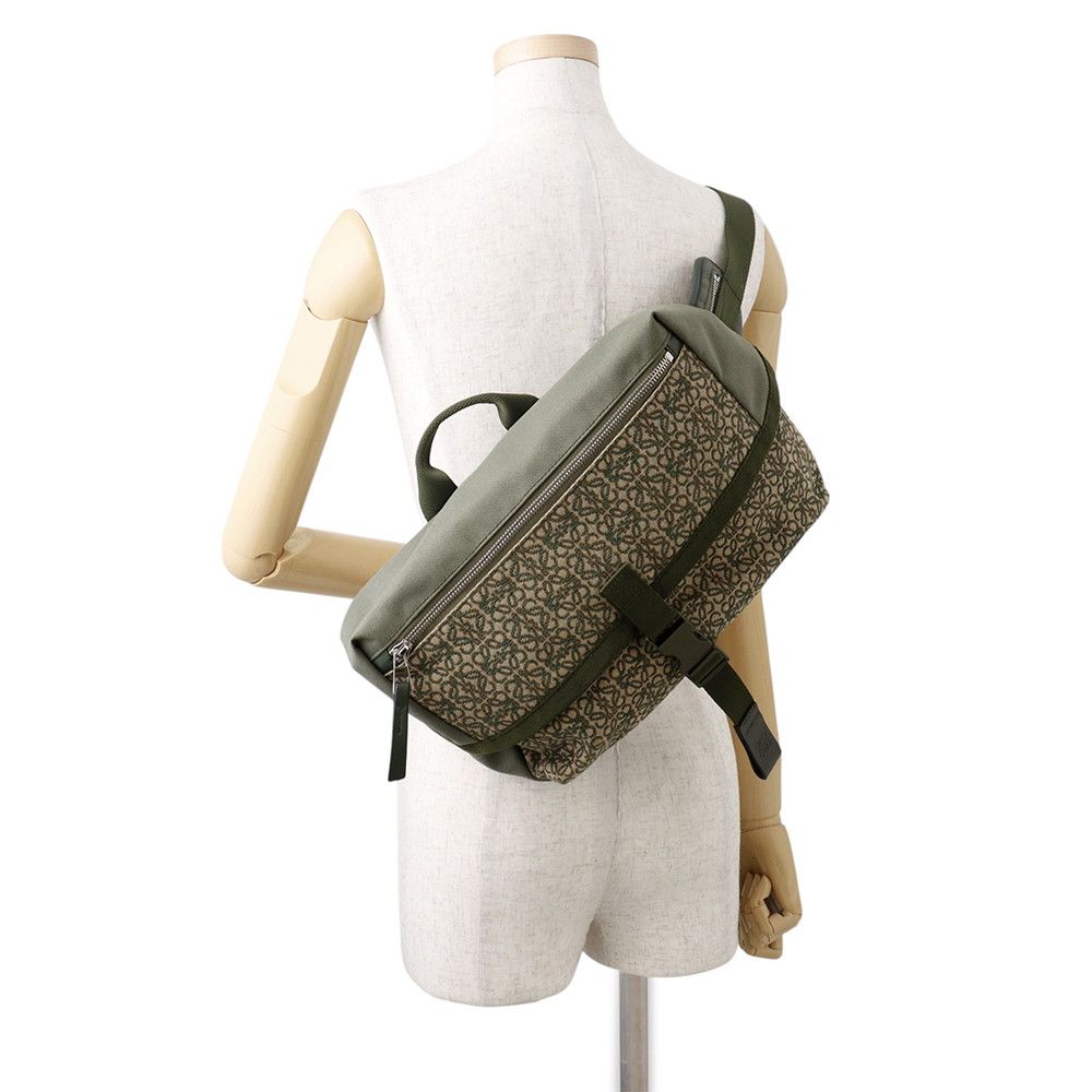 Loewe Handbag Postman Sling Anagram Canvas — view 5