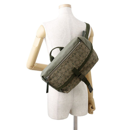 Loewe Handbag Postman Sling Anagram Canvas — view 5