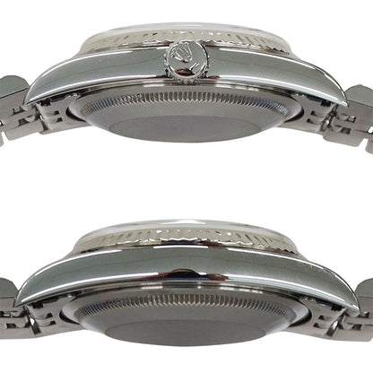 Rolex Datejust Watch Diamond Automatic At Stainless Steel White Gold WG — view 3