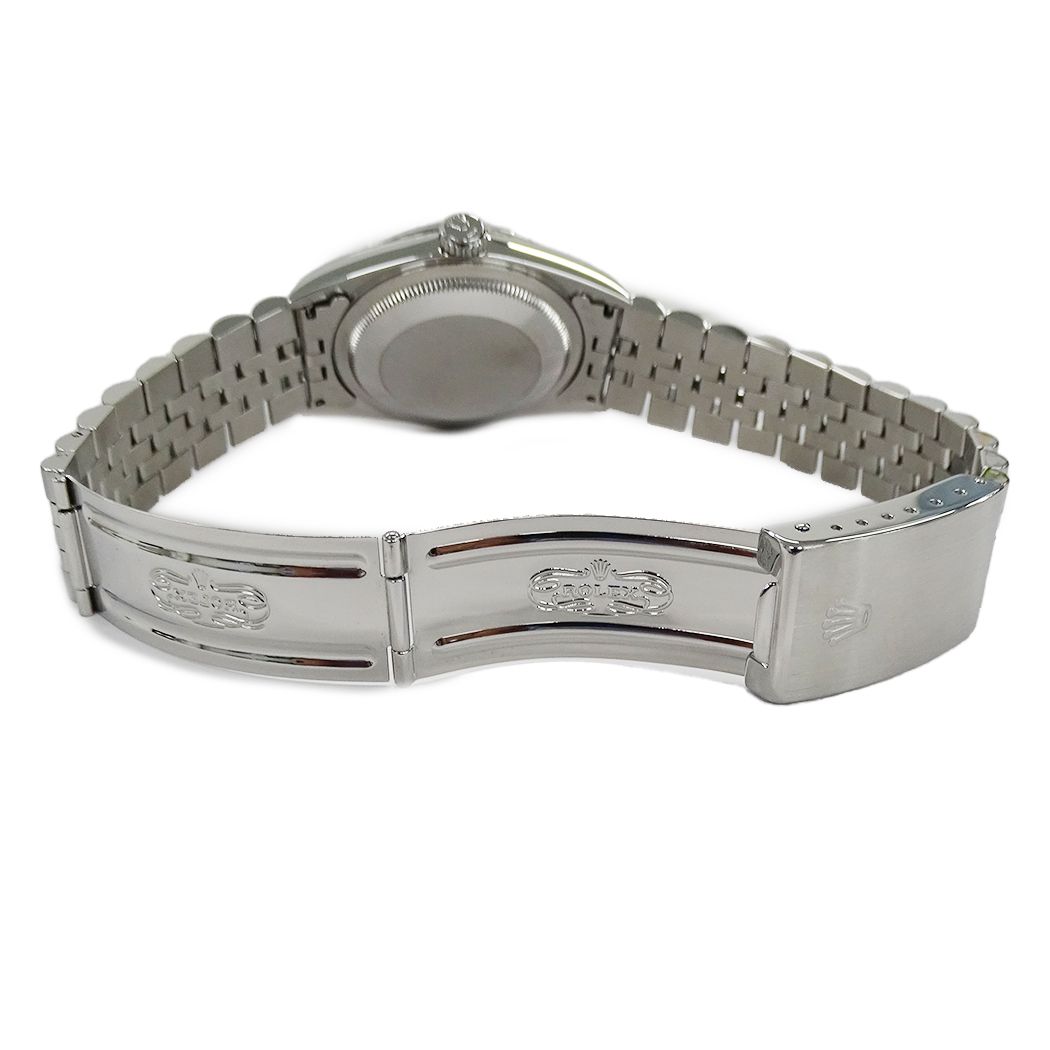 Rolex Datejust Watch Diamond Automatic At Stainless Steel White Gold WG — view 4