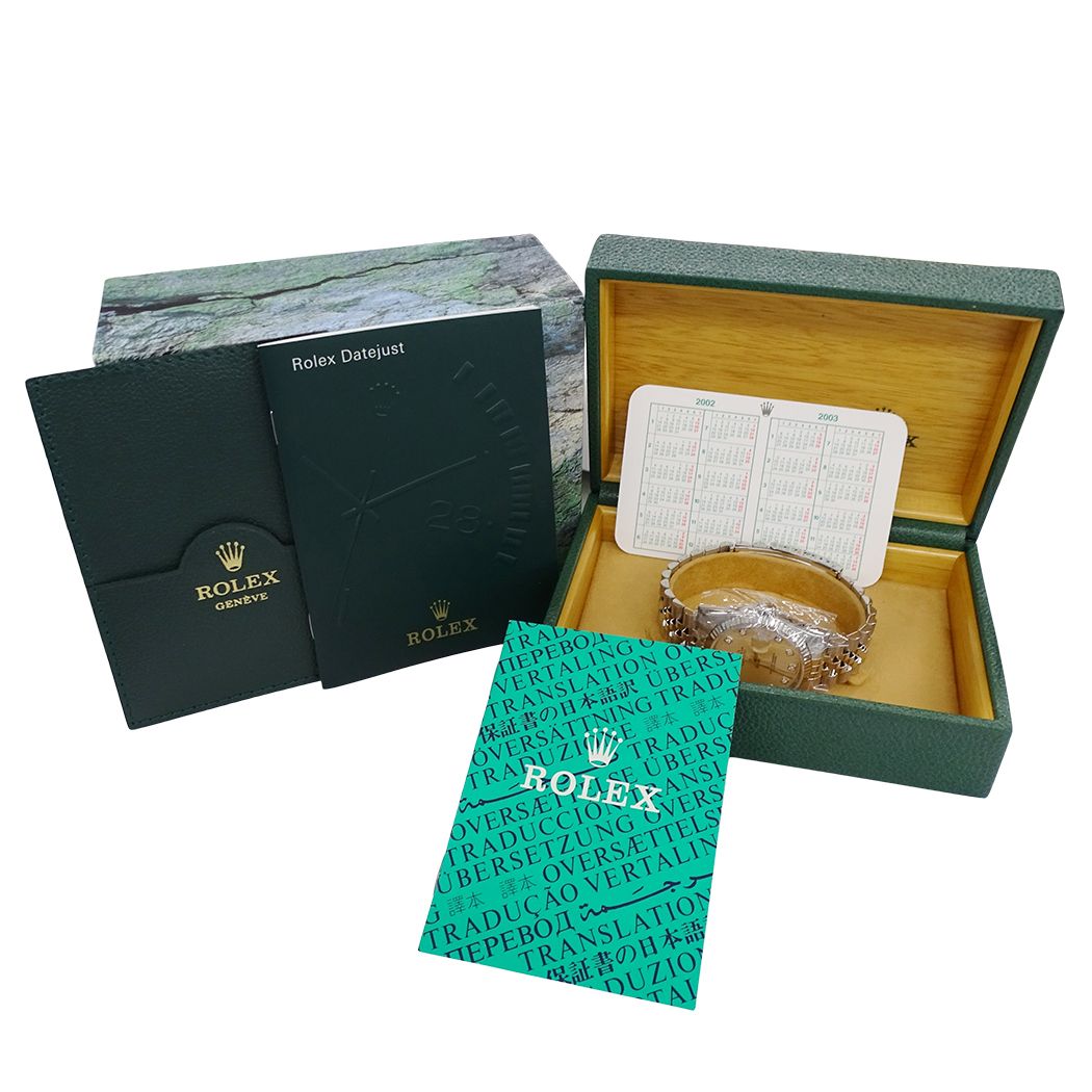 Rolex Datejust Watch Diamond Automatic At Stainless Steel White Gold WG — view 8