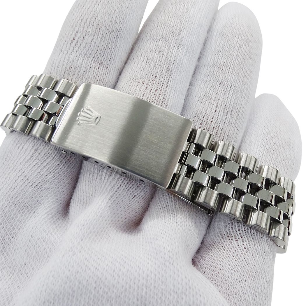 Rolex Datejust Watch Diamond Automatic At Stainless Steel White Gold WG — view 5