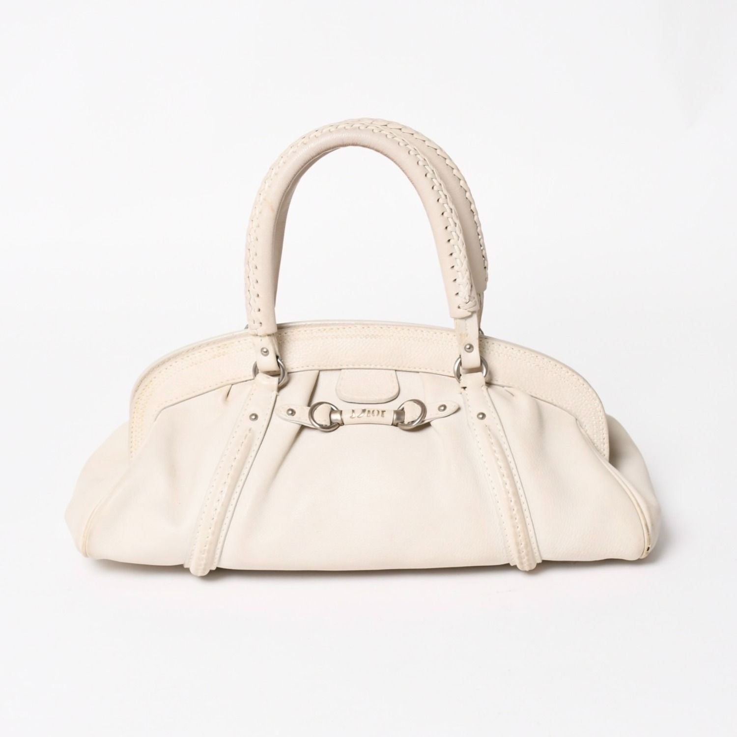 Dior Handbag White Silver