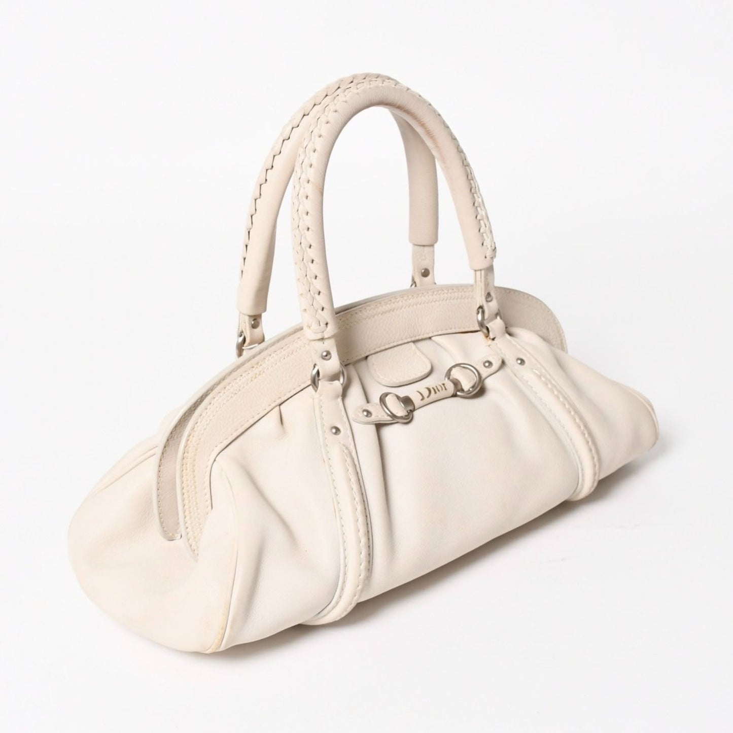 Dior Handbag White Silver — view 3