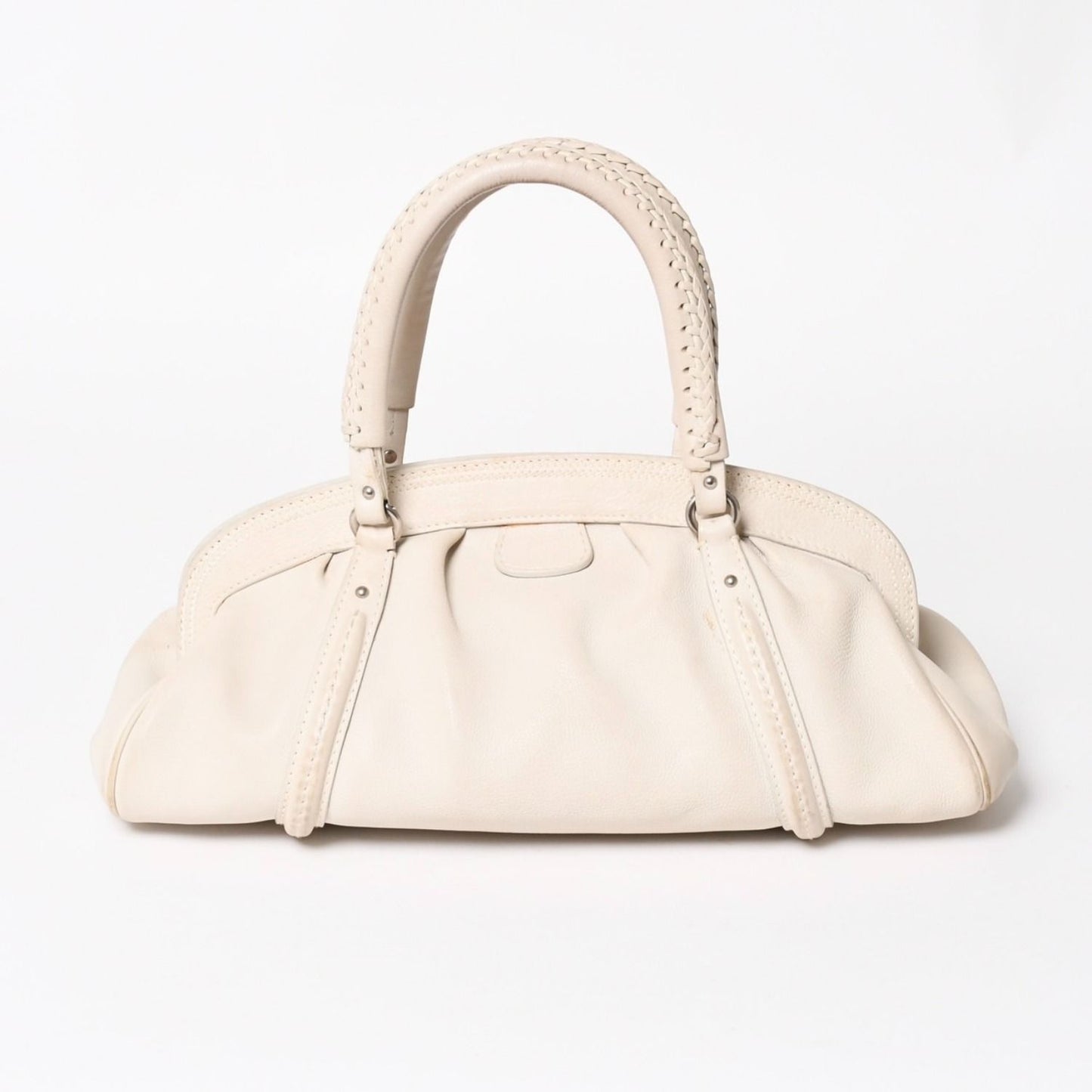 Dior Handbag White Silver — view 2