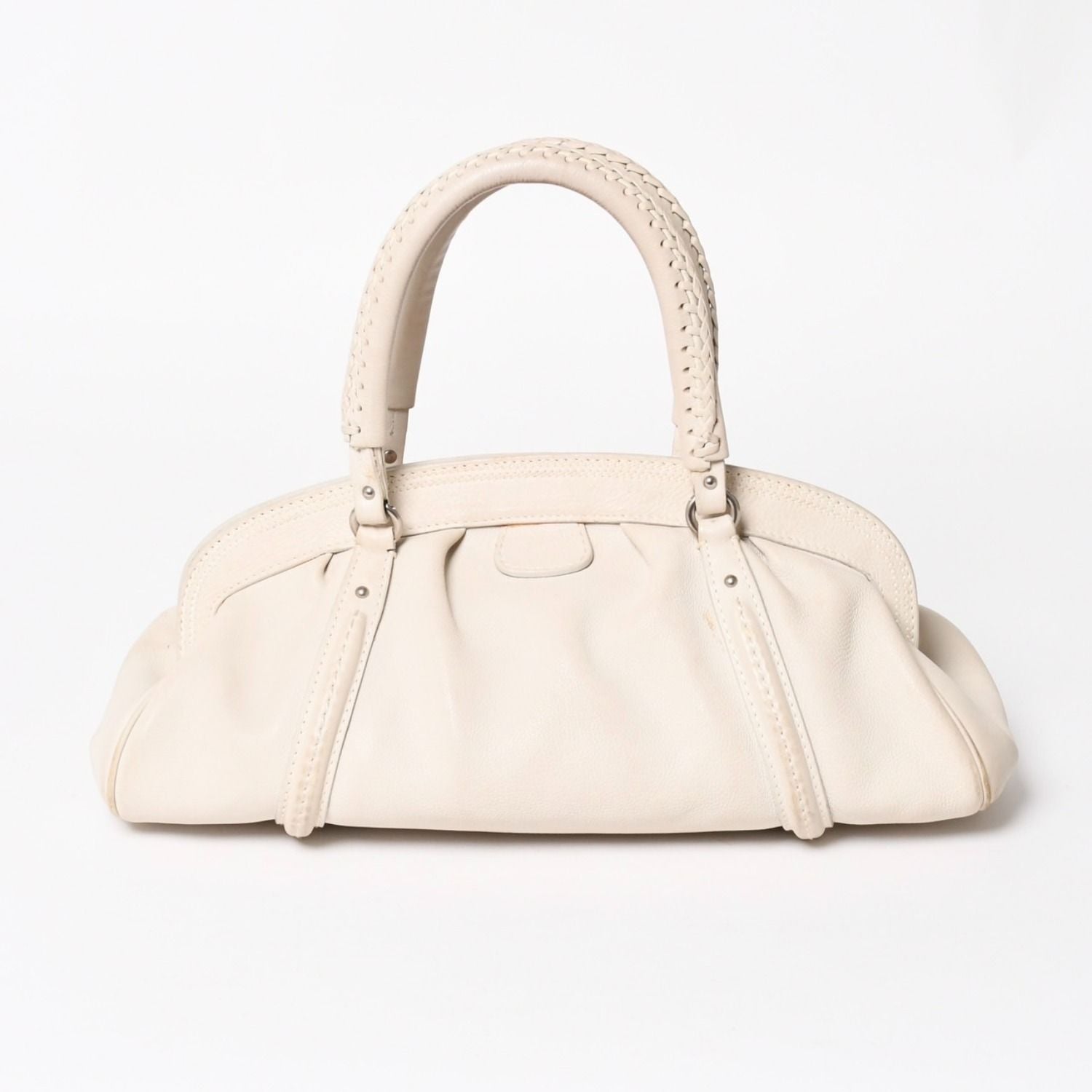 Dior Handbag White Silver — view 2