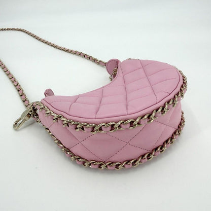 Chanel Shoulder Bag Quilted Mini Hobo Mini Chain Bag Pochette Crossbody — view 3