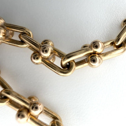 Tiffany & Co HardWear Bracelet Micro Link 18K Yellow Gold — view 5