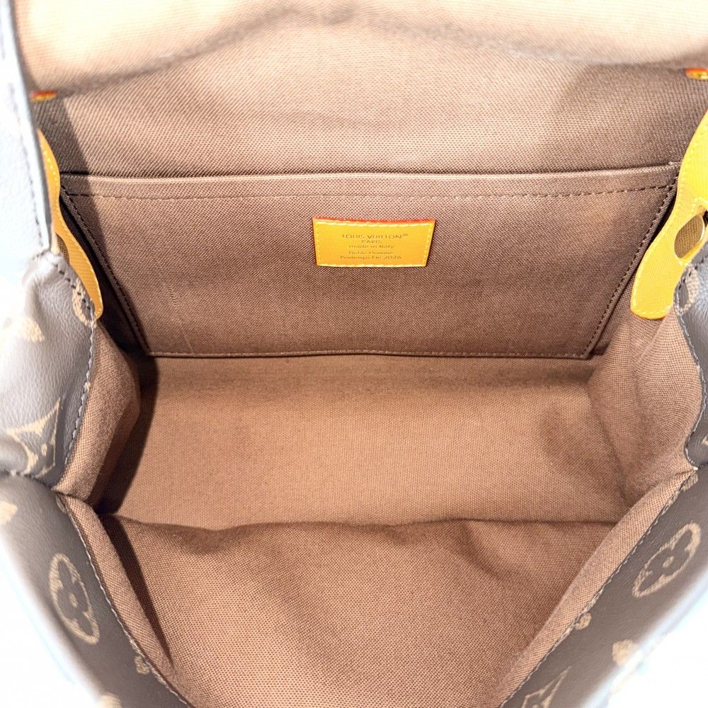 Louis Vuitton Shoulder Bag Monogram Takeout Messenger Crossbody Canvas Brown — view 4