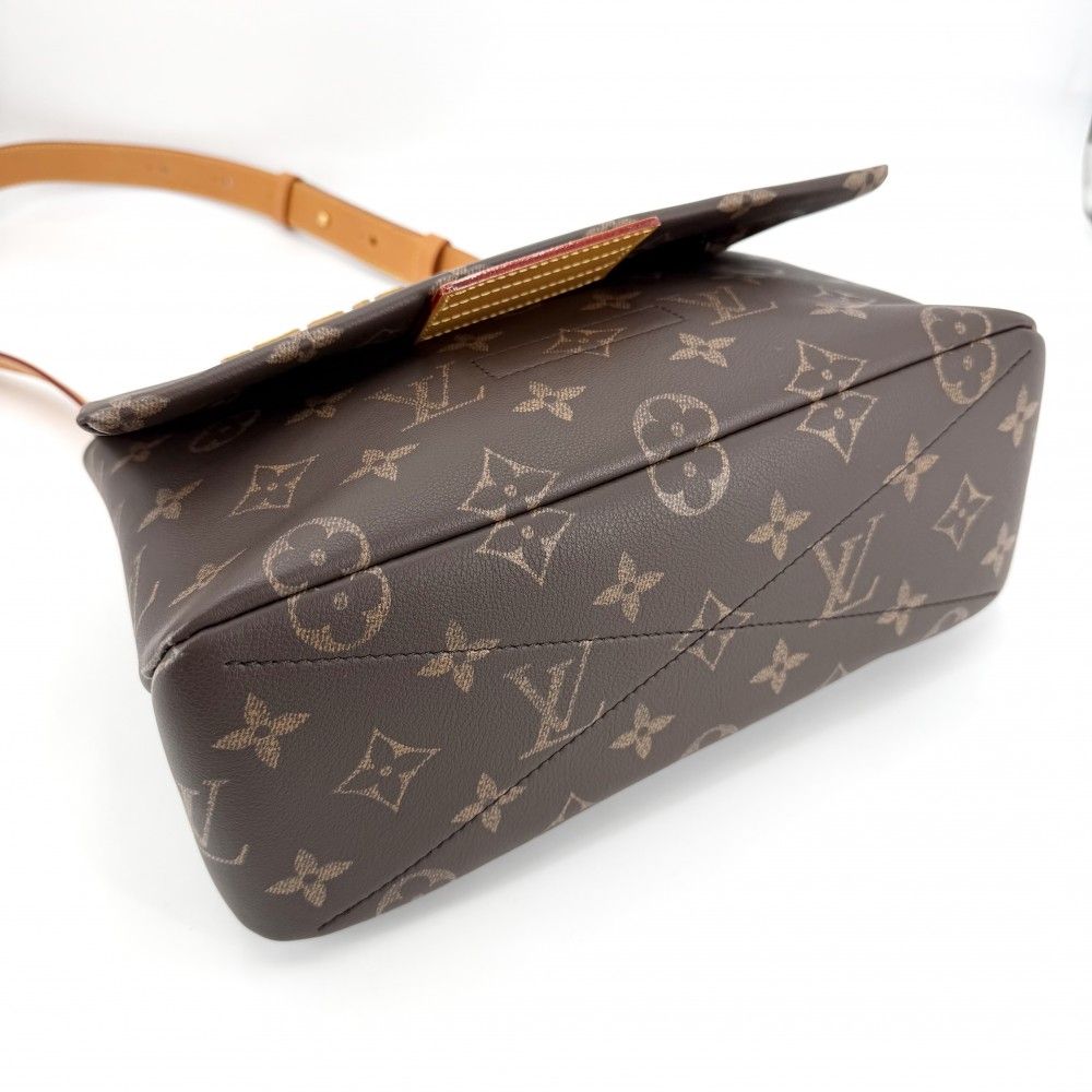 Louis Vuitton Shoulder Bag Monogram Takeout Messenger Crossbody Canvas Brown — view 3