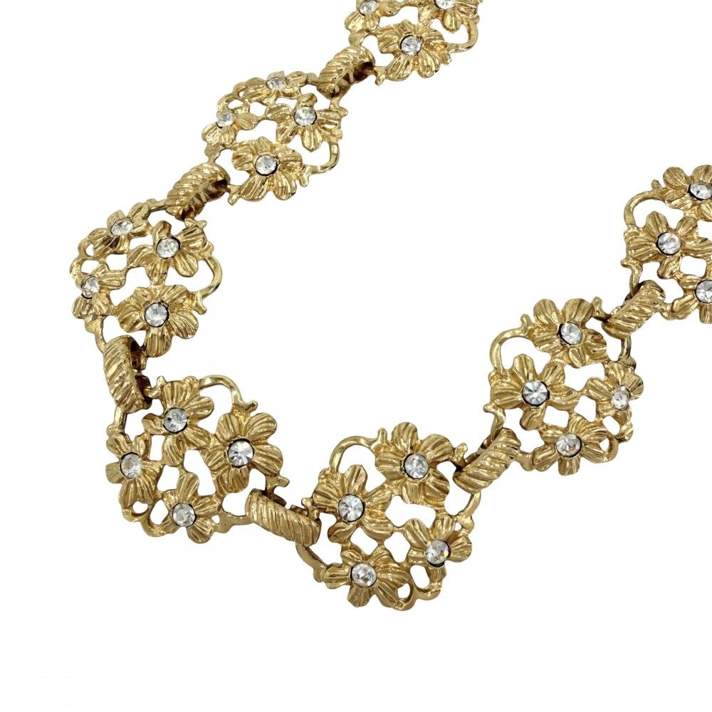 Saint Laurent Paris Necklace Flower Star