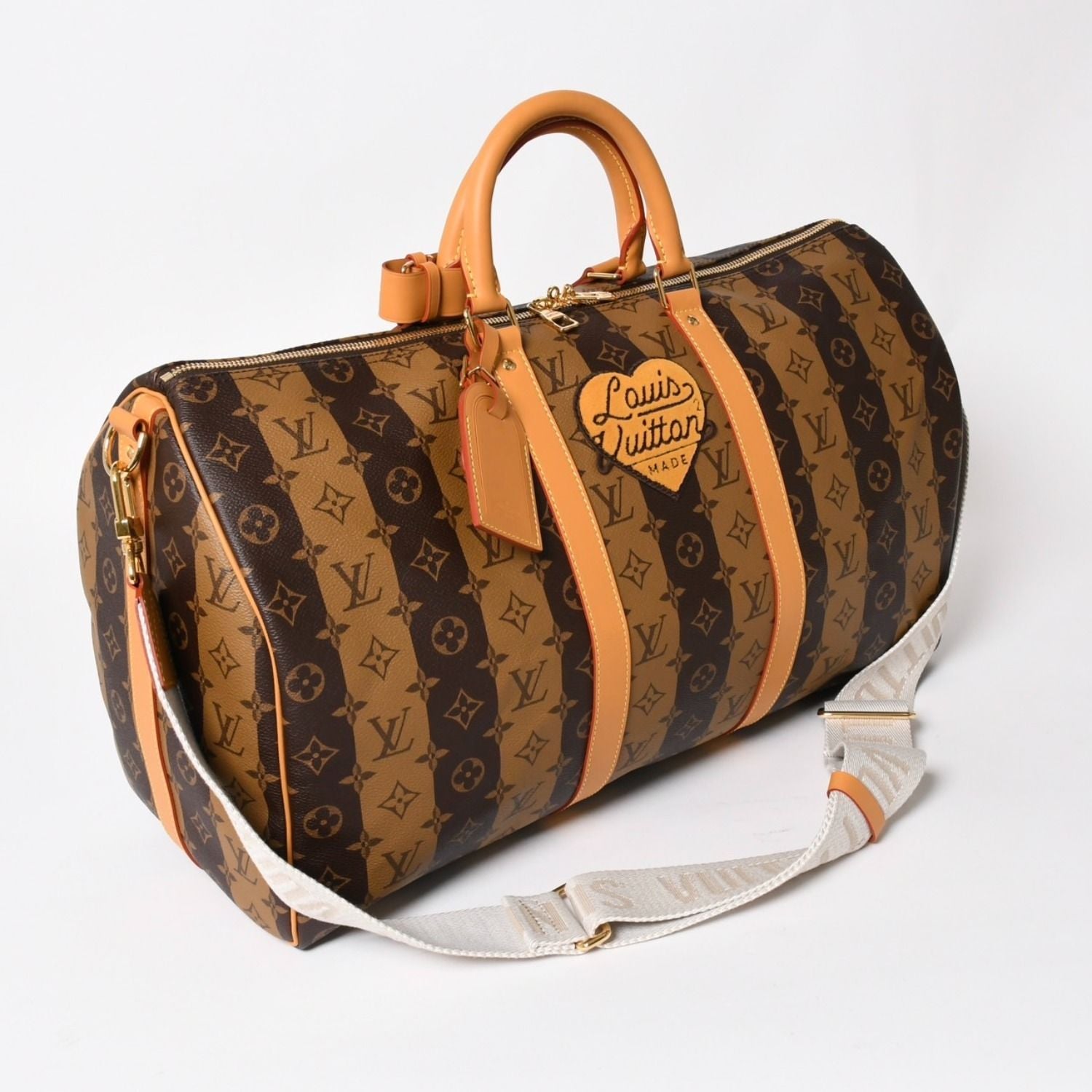 Louis Vuitton NIGO Boston Bag Keepall Bandouliere 50 — view 3