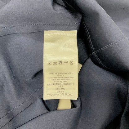 Louis Vuitton Dress Navy White Technical Jersey Sera — view 7