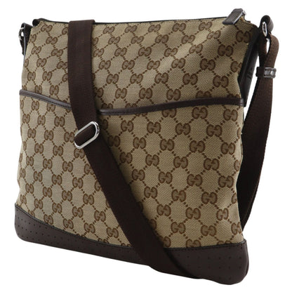 Gucci GG Canvas Brown Shoulder Bag — view 2