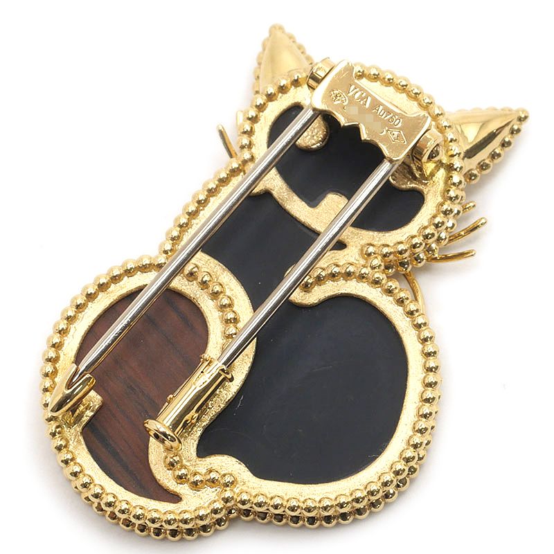 Van Cleef & Arpels Lucky Animals Cat Clip Brooch — view 5