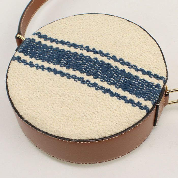 Celine Crossbody Shoulder Bag Cotton Leather — view 2