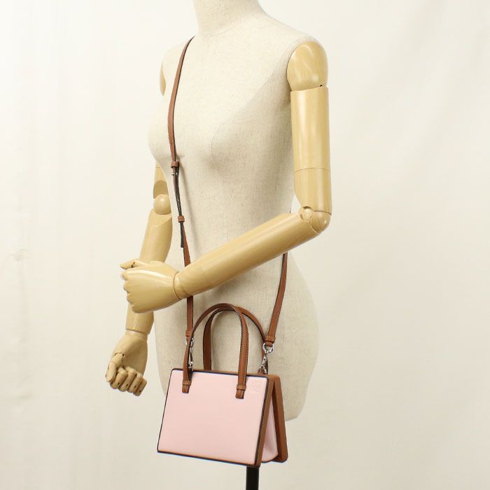 Loewe Postal Small Bag Anagram Handbag Calfskin — view 7