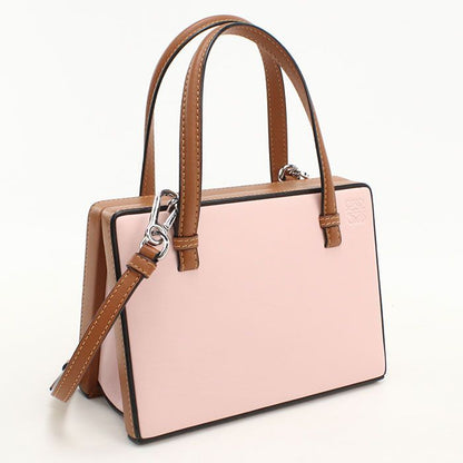 Loewe Postal Small Bag Anagram Handbag Calfskin