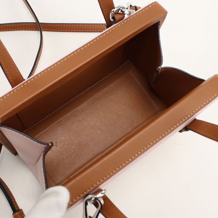 Loewe Postal Small Bag Anagram Handbag Calfskin — view 3