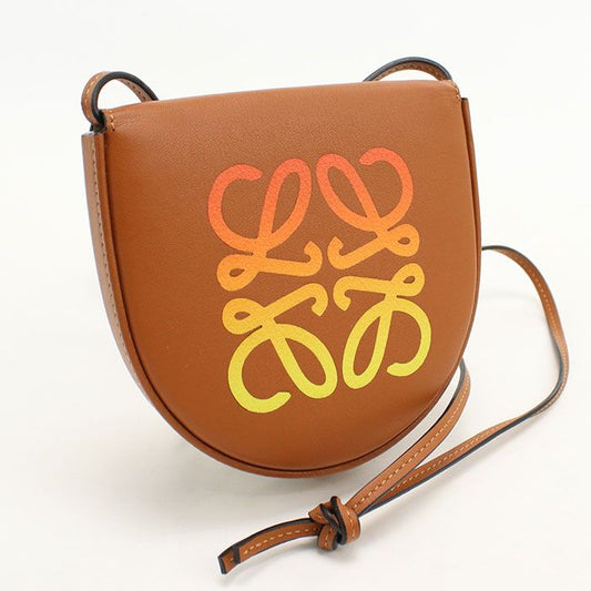Loewe Coin Case Anagram Shoulder Bag Calfskin