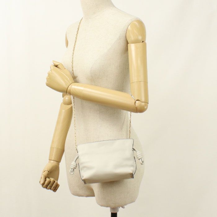 Loewe Flamenco Clutch Nano Shoulder Bag Calfskin — view 7