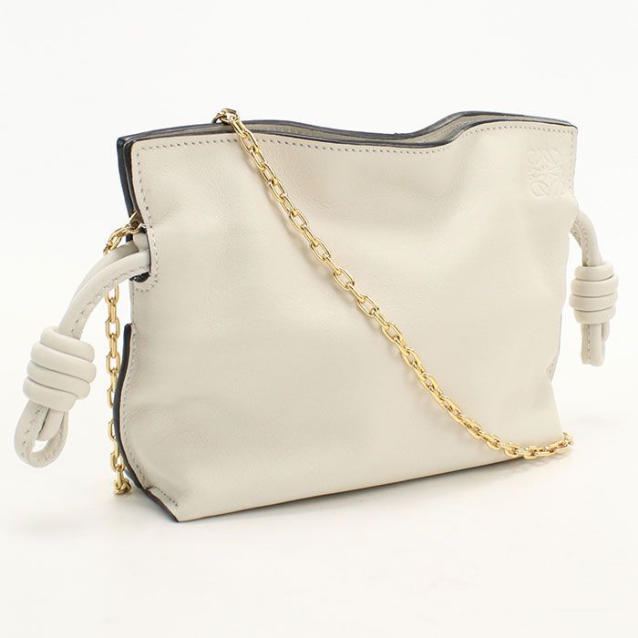 Loewe Flamenco Clutch Nano Shoulder Bag Calfskin