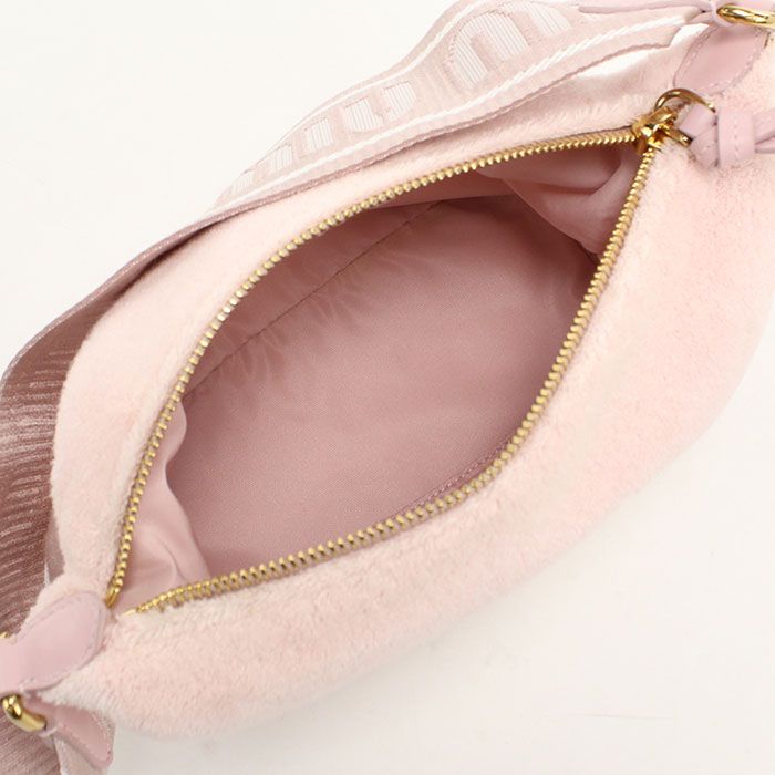Miu Miu Shoulder Bag Terry Cloth — view 3