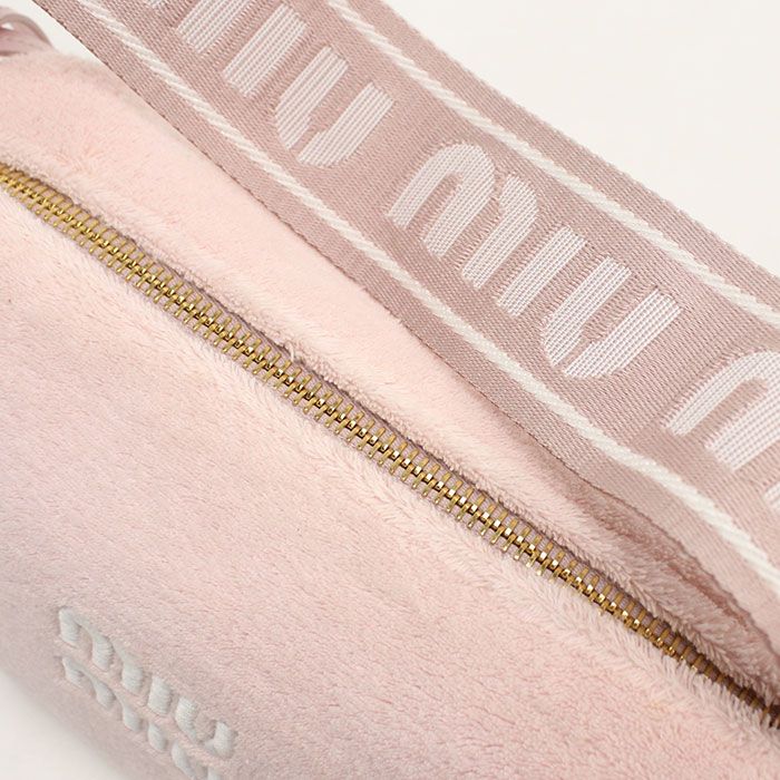 Miu Miu Shoulder Bag Terry Cloth — view 6