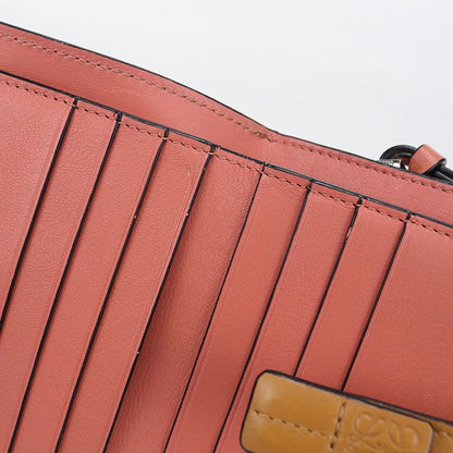 Loewe Compact Zip Wallet Anagram Bifold Soft Grain Calfskin — view 5