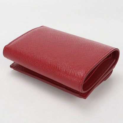 Prada Saffiano Leather Trifold Wallet Calfskin — view 2