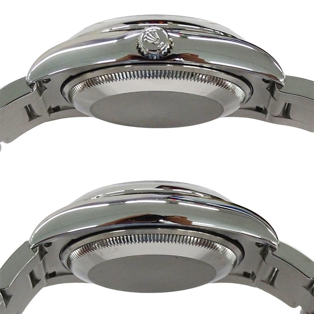 Rolex Air King Number Watch Automatic At Stainless Steel Silver Blue — view 3