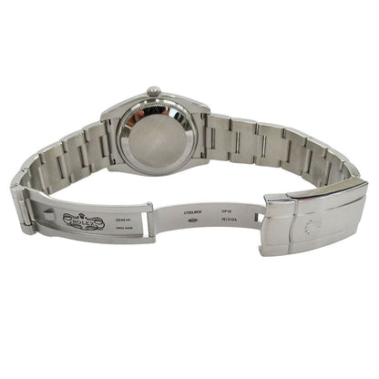 Rolex Air King Number Watch Automatic At Stainless Steel Silver Blue — view 4