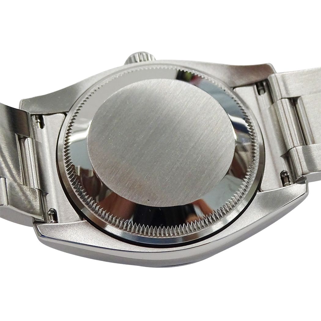 Rolex Air King Number Watch Automatic At Stainless Steel Silver Blue — view 6