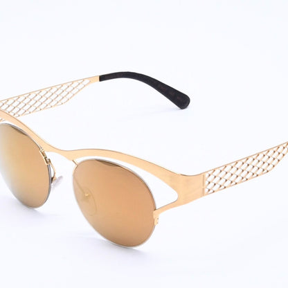 Louis Vuitton Sunglasses Leather Gold Eyewear — view 3