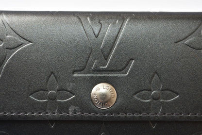 Louis Vuitton Coin Case Card L'Adoree Monogram Matte Noir — view 3