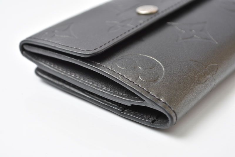 Louis Vuitton Coin Case Card L'Adoree Monogram Matte Noir — view 5