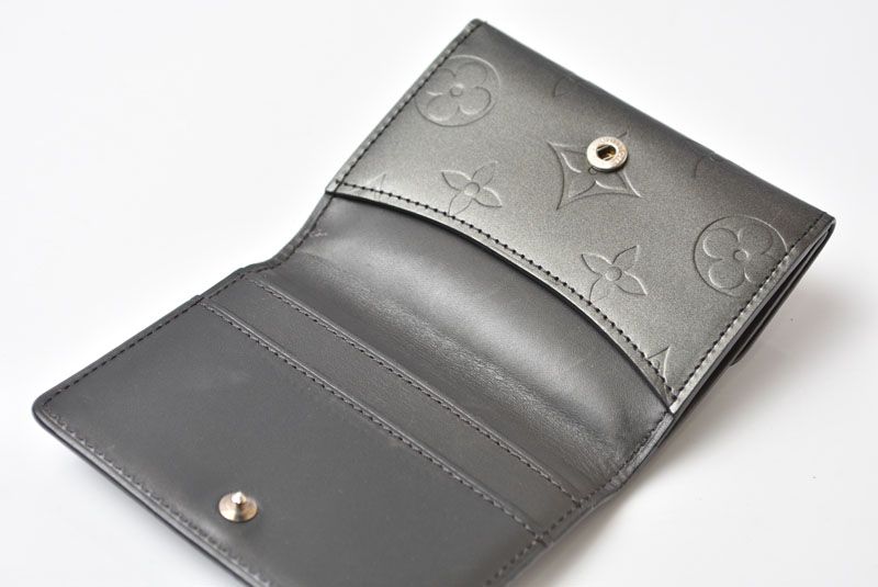Louis Vuitton Coin Case Card L'Adoree Monogram Matte Noir — view 7