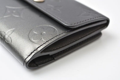 Louis Vuitton Coin Case Card L'Adoree Monogram Matte Noir — view 4