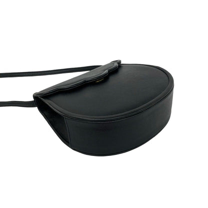 Saint Laurent Box Vintage Leather Mini Shoulder Bag Pochette Black — view 7