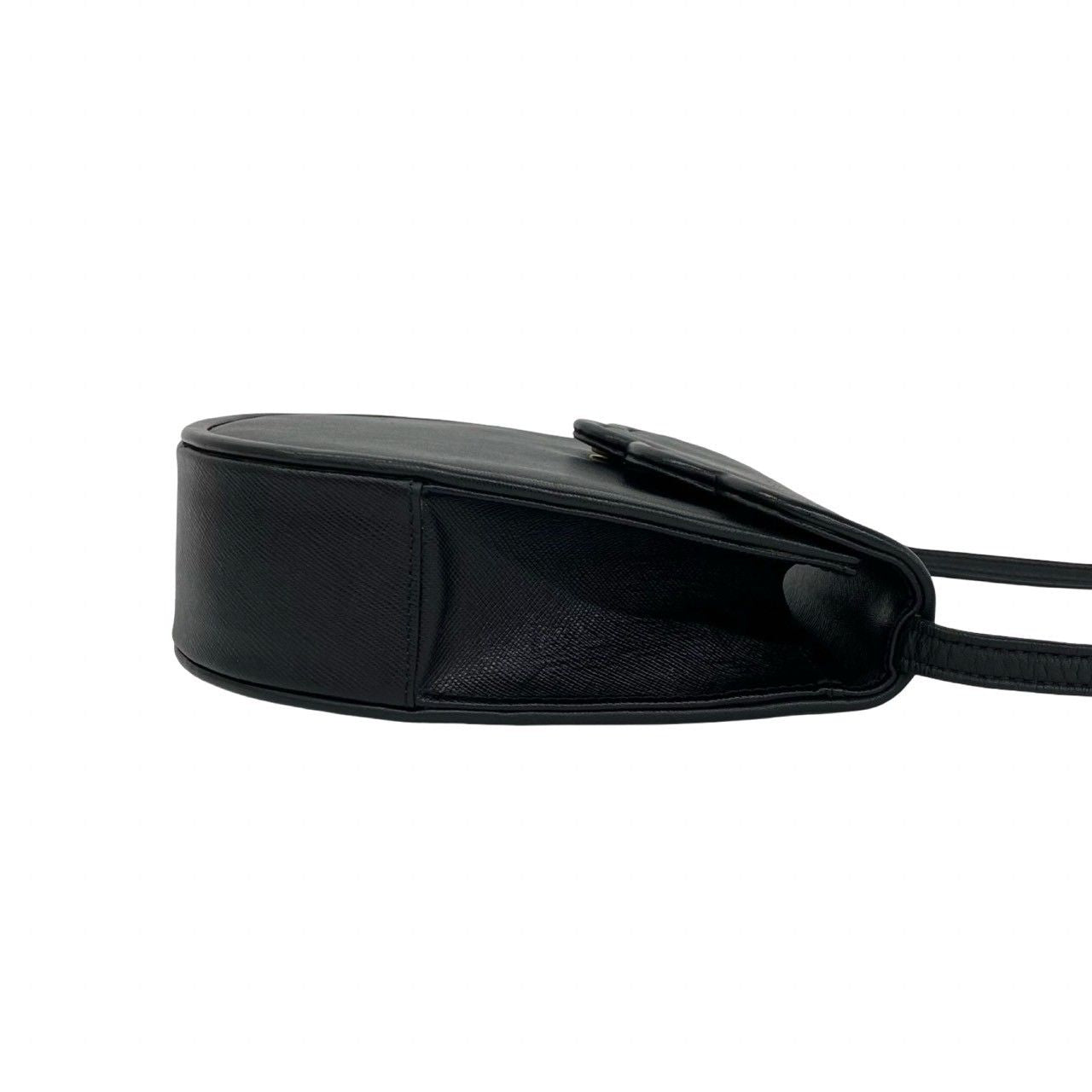Saint Laurent Box Vintage Leather Mini Shoulder Bag Pochette Black — view 6