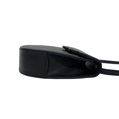 Saint Laurent Box Vintage Leather Mini Shoulder Bag Pochette Black — view 6