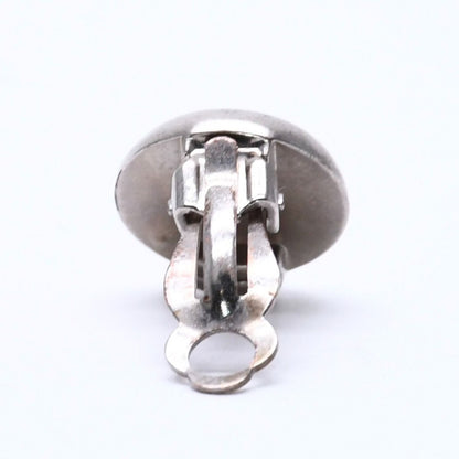 Chanel Vintage CC Logo Earrings 99 Metal Silver Gold — view 5