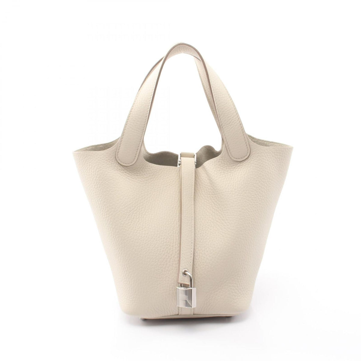Hermes Handbag Picotin Lock PM Beton Leather